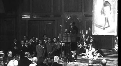 Watch Archival Footage Of The Transfer Of Power Speech At India House In 1947