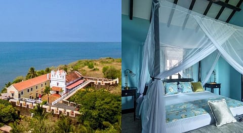 Escape To This 17th Century Portuguese Fort & Church Stay By The Goan Seaside