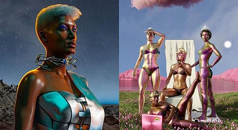 How An Indian 3D Artist Is Creating Digital Worlds With Sci-Fi, Fashion, & Identity