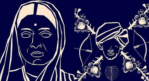 An Indian Artist Creating Stunning Visual Artwork Influenced By Dr Ambedkar