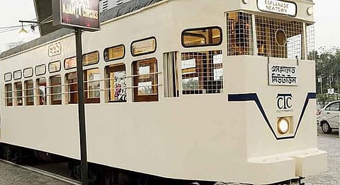 Travel Back To The 70s With This Kolkata Tram Converted Into Restaurant