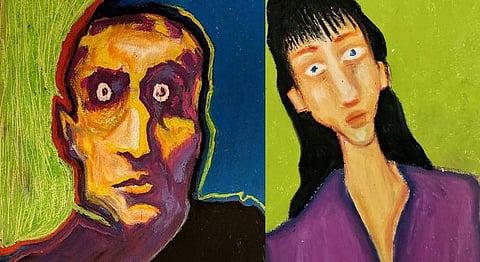 Angana Kundu’s Artistic Universe Of Androgynous & Gender Fluid Faces