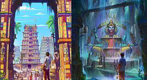 Antariksha Sanchar Is A Trans-Media Gaming Project Exploring South-Indian Narratives & Culture