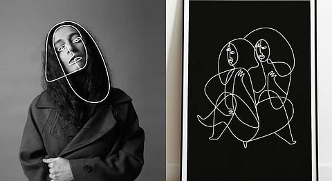 Inside Neeta Khanuja’s Black & White World Of Abstractions & Self-Discovery