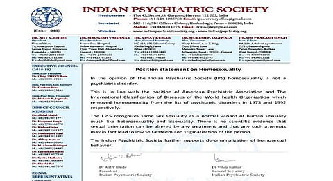 ‘Homosexuality Is Not An Illness’ –  The Indian Psychiatric Society Finally Takes A Stand