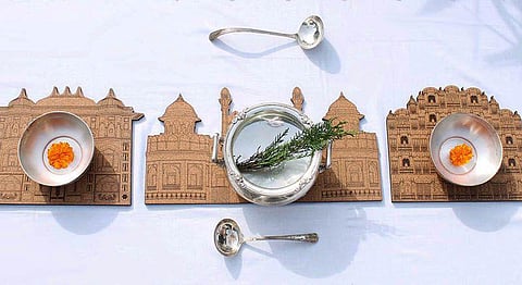 A Delhi Design House Pays Tribute To India’s Timeless Architecture Using Cork