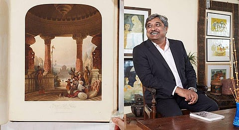 An account of the particular region of the country, along with coloured lithographic prints of original drawings done by the author, Robert Grindlay (L) and Paul Abraham (R)