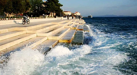 Organ Designed By A Croatian Artist Produces Music From Ocean Waves