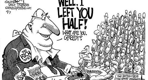 62 People Have The Same Wealth As Half Of The World's Population