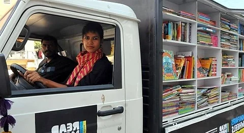 Duo Sets Off Across India To Promote Reading With 4000 Books & A Van