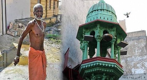 A Beggar Donates Rs. 1 Lakh Towards Building A Pigeon Tower In Bhuj