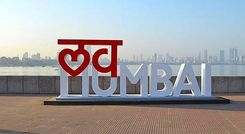 St+art India's 'Love Mumbai' Artwork Gets A Permanent Home at Bandra Reclamation