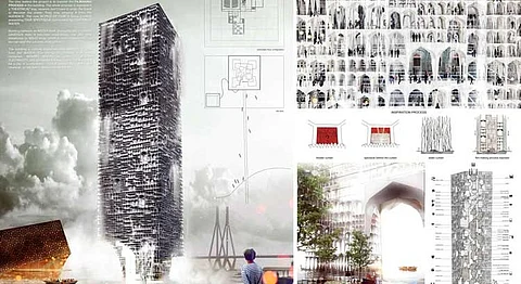 Polish Students Win Design Competition For A 'Bollywood Tower' In Mumbai