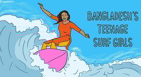 Bangladesh's Teenage Surf Girls Are Shaking Things Up In Their Society