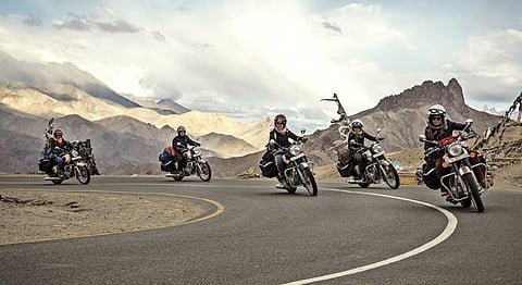India's First All-Women Motorcycle Riders Team Will Make History In the Himalayas Starting Today