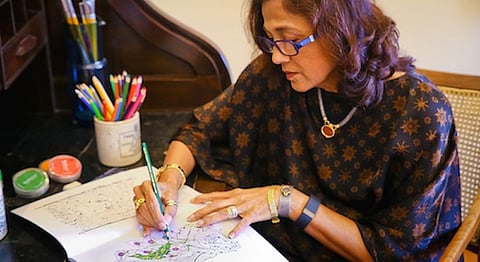 Mumbai Artist Creates Kahlil Gibran Themed Colouring Book