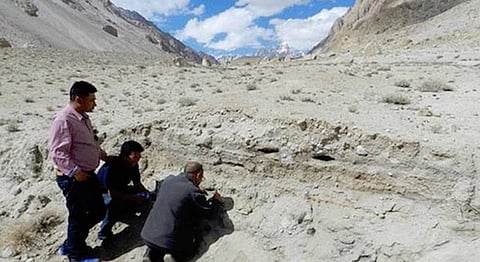 A 10,500-Year-Old Camping Site Was Excavated In Ladakh By Archaeological Survey Of India