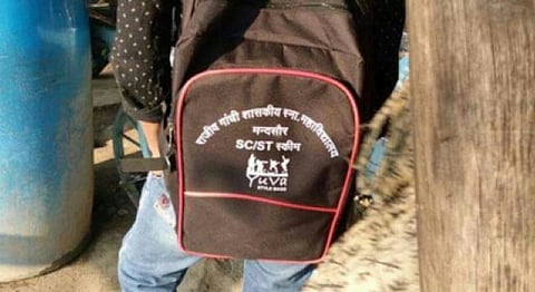 MP Students Get Bags With Their Caste Marked On It, Principal Doesn't See The Issue