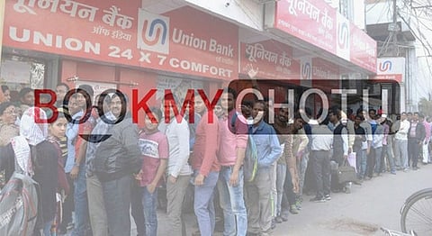 For Rs.90 Per Hour This Start-Up Will Hire Help To Wait In Bank Queues For You