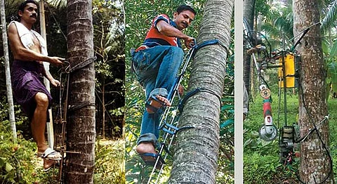 Keralite Farmer's Tree-Climbing Machine Is What We Want For Christmas