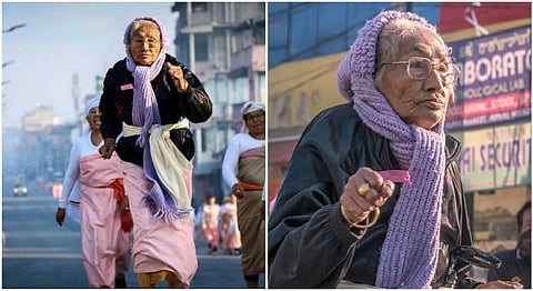 When A 90-Year-Old Ran In A Tribute To Manipur's Women Warriors