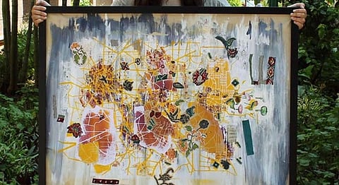 Surasti Puri Maps Alternate Histories For Bangalore In A Stunning College Art Project