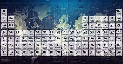 The Artist Mapping India’s Social Evils Through The Periodic Table