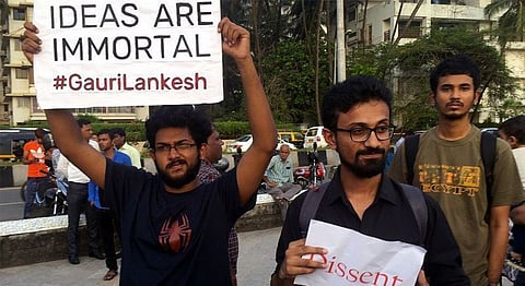 ‘We Will Not Be Silenced’ - Young Journalists At Mumbai’s Protest Yesterday