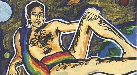 The Indian Painter Making Weird But Wonderful Art On Demand