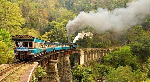 Nilgiri mountain railways, a UNESCO World Heritage site.