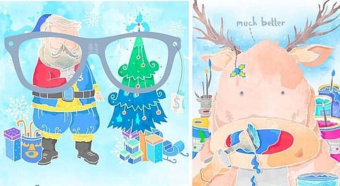 Christmas Cards For The Colour Blind