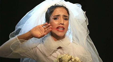 Still from Brides For Sale music video