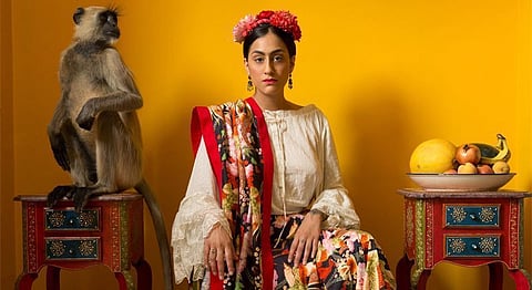 Blue House – An Indian Tribute To Frida Kahlo