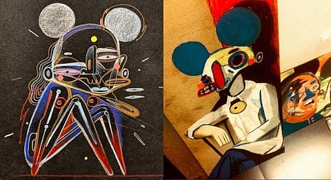 Artwork by Sajid Wajid Shaikh