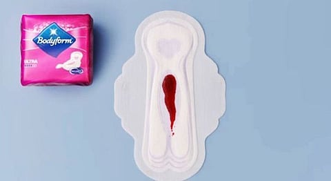 This Sanitary Napkin Ad Just Got Real About Menstruation