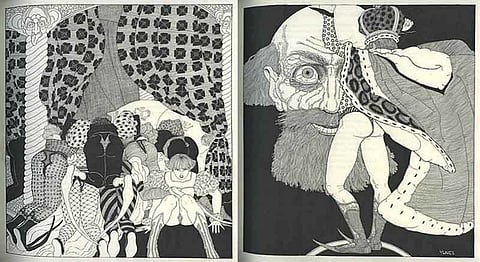 These NSFW King Lear Illustrations Are Stunningly Grotesque