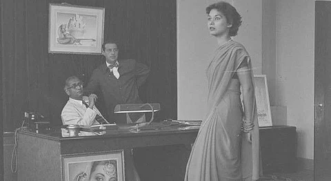 Vintage Photos Of Girls Auditioning For Bollywood Films In 1951 By James Burke