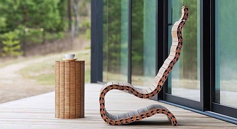 Lean Back On This Innovative Handmade Furniture Inspired By The Human Spine