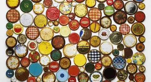 UK Artist Spent 38 Days Collecting Trash To Compose Beautiful Memories