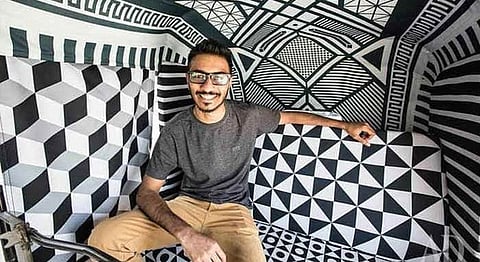 Aniruddh Mehta's Monochrome & Minimalist Make-over Of A Mumbai Rickshaw