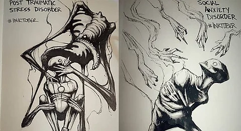 Shawn Coss Beautifully Illustrates The Anguish Of Mental Illness