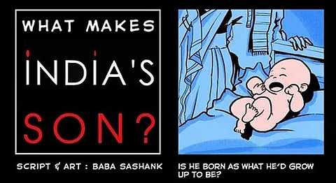 An Indian Comic Artist Asks, “What Makes India’s Sons?”