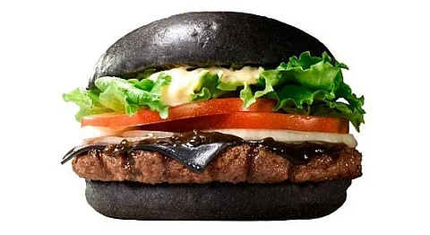 Burger King Japan's Black Burger