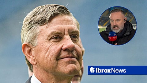 Rangers chief Andrew Cavenagh and legend Kris Boyd in inset.