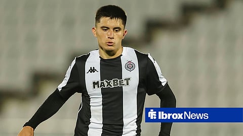Vanja Dragojevic in action for Partizan Belgrade