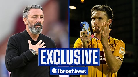 Rangers boss Derek McInnes and Motherwell star Elliot Watt