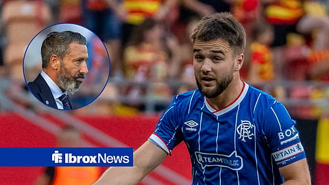 Nicolas Raskin and Rangers boss Derek McInnes