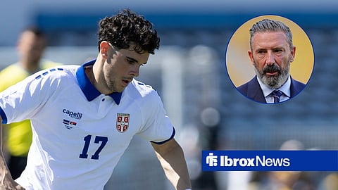 Rangers ace Kosta Nedeljkovic and Derek McInnes