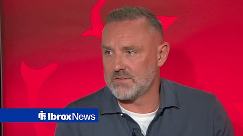 Kris Boyd speaking on Sky Sports