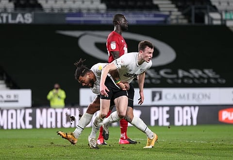 Derby fans rave about Edmundson as Rangers loanee scores v Hudds